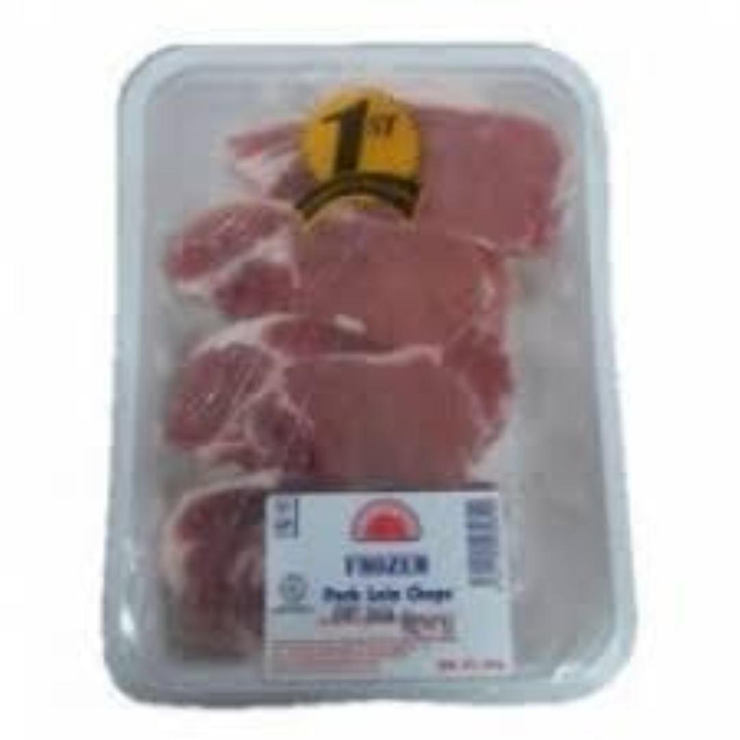 FCL FROZEN LOIN CHOPS B'IN 500G